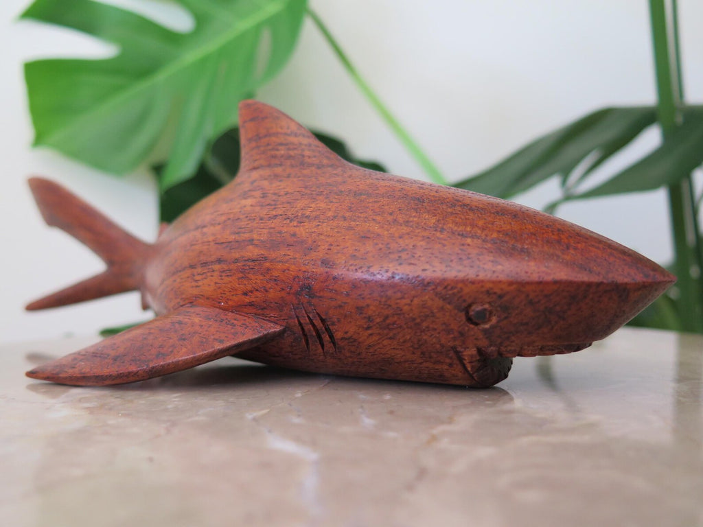 Shark Engraved Statue