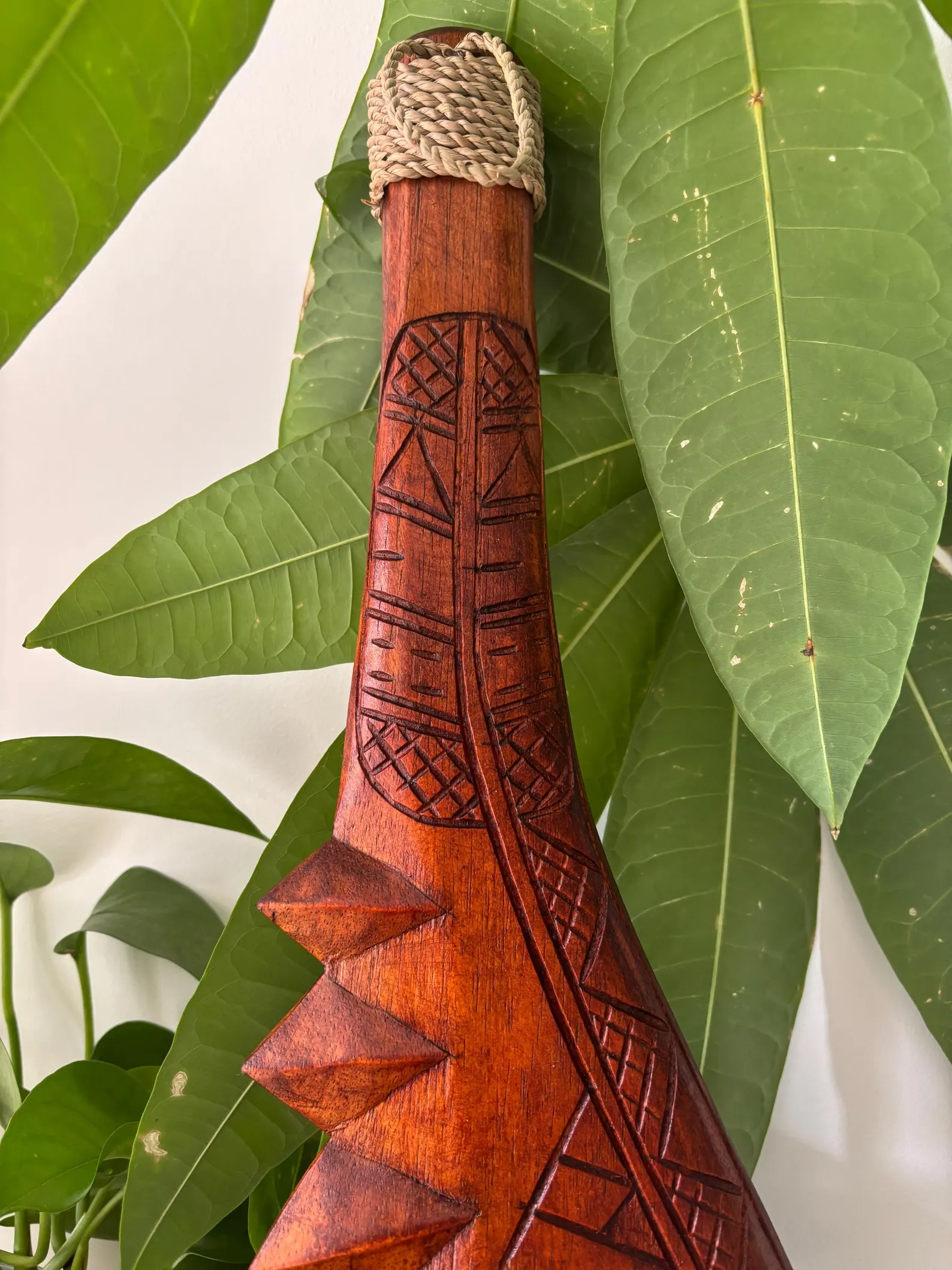 HAWAII Engraved Tribal Paddle