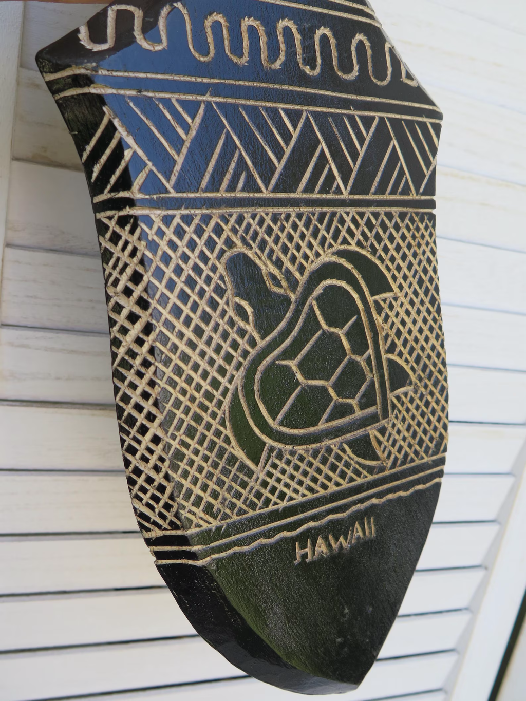 Honu Engraved Paddle