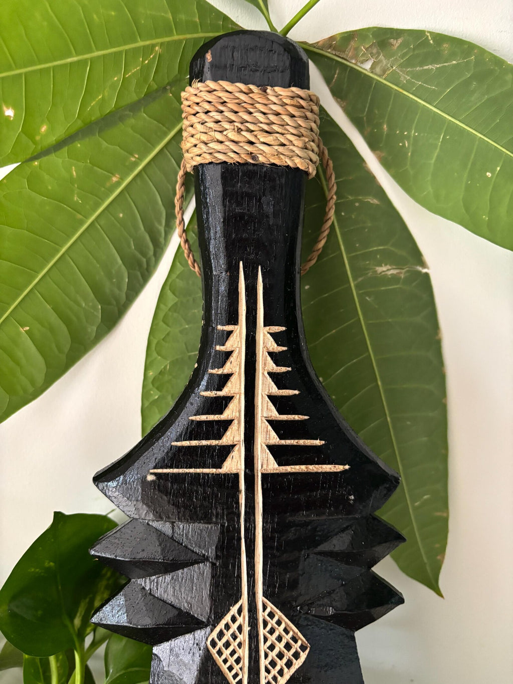 Polynesian Engraved War Weapon