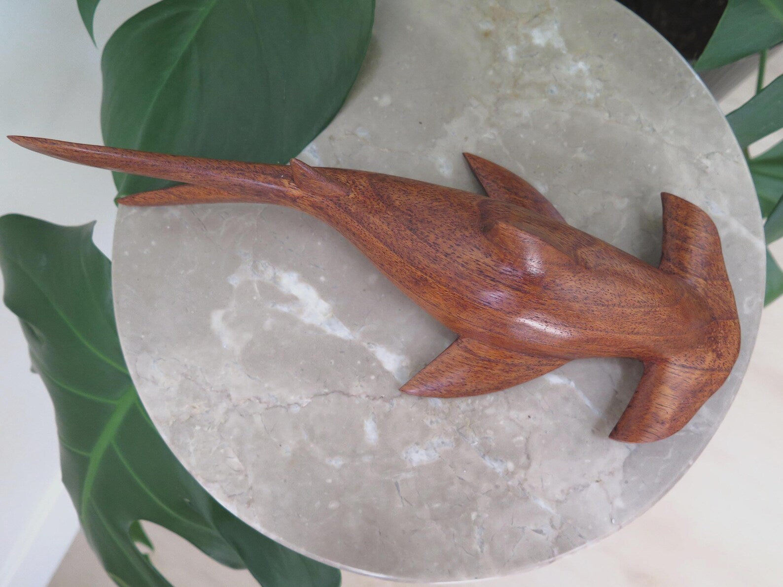 Hammerhead Engraved Statue