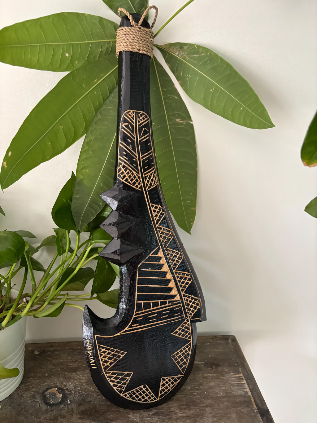 HAWAII Engraved War Weapon