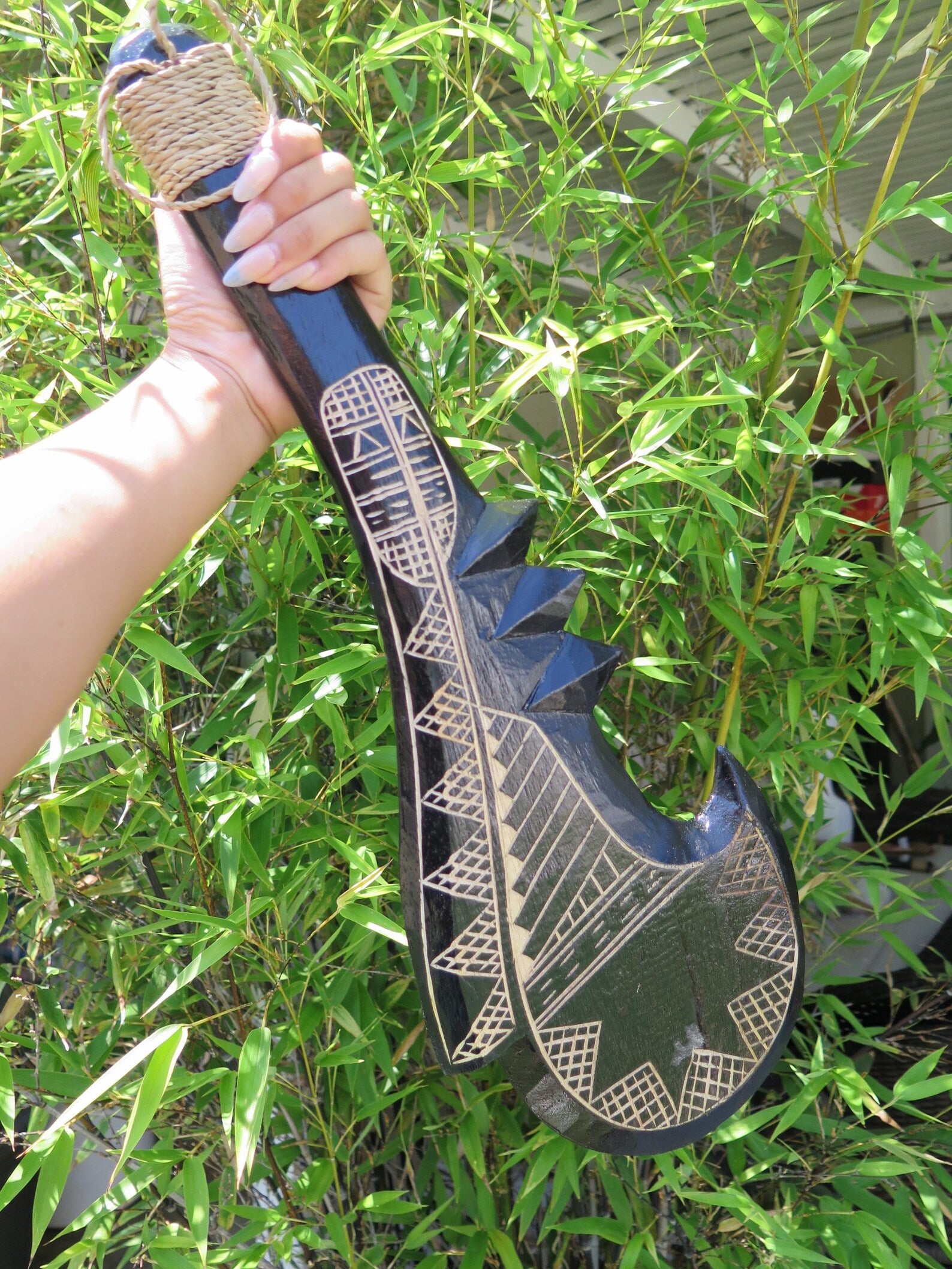 HAWAII Engraved War Weapon