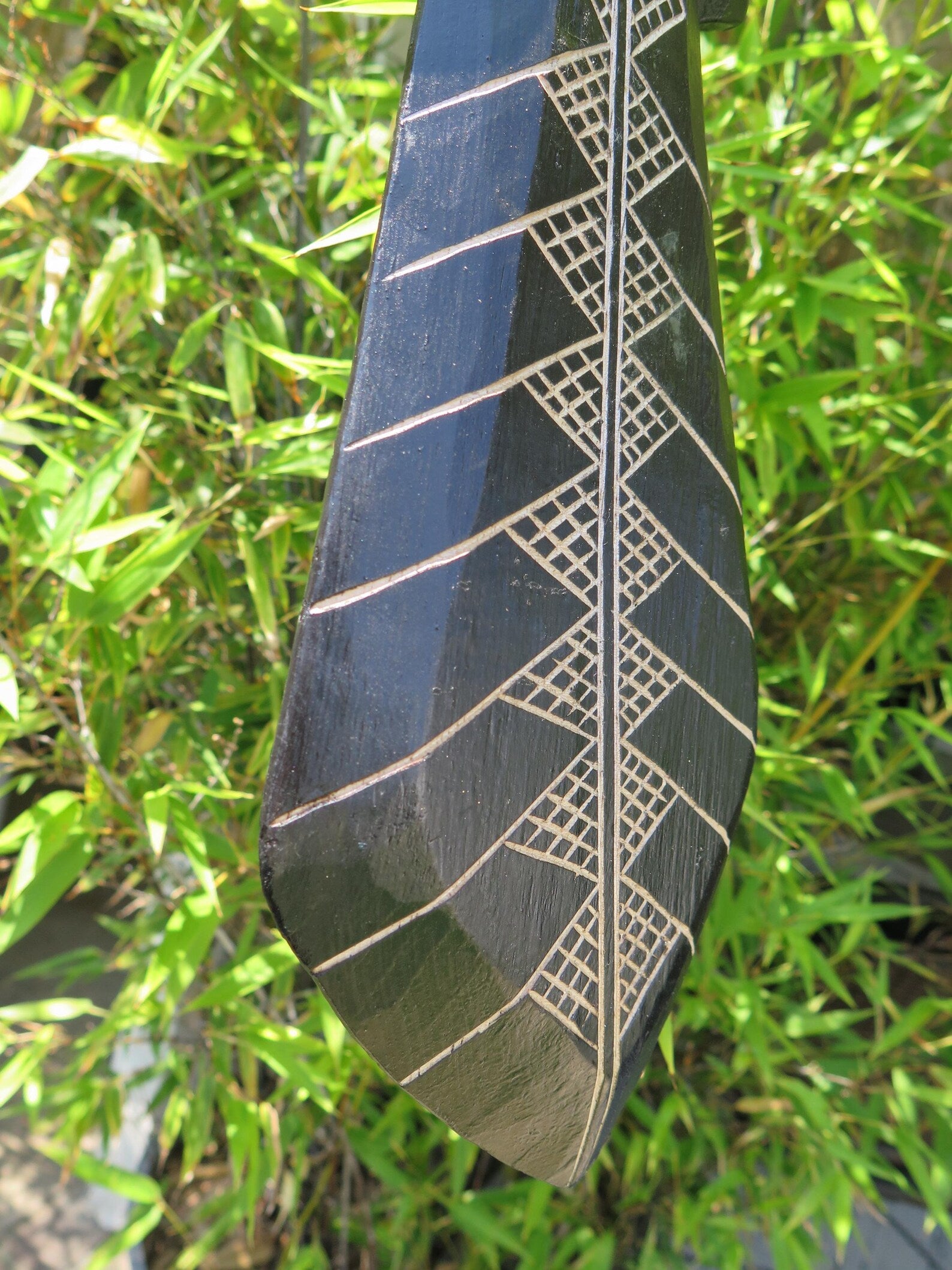 Polynesian Engraved War Weapon