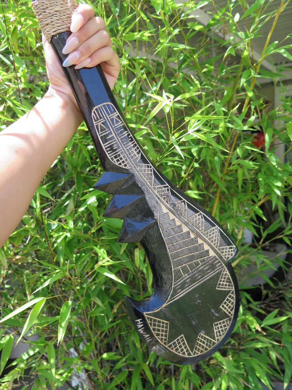 HAWAII Engraved War Weapon