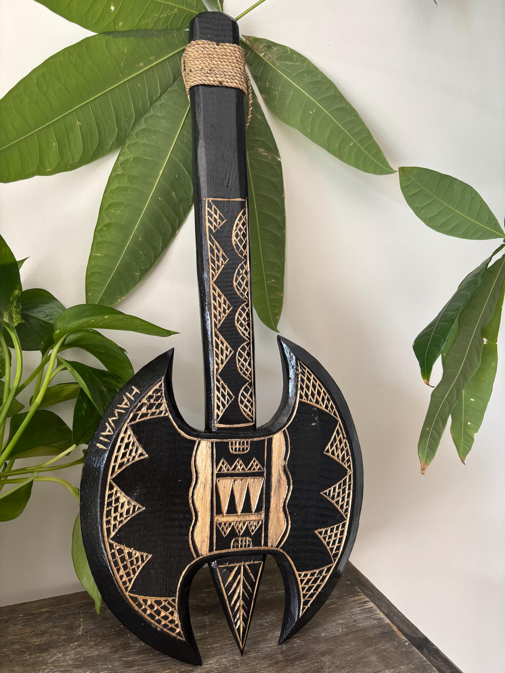 HAWAII Engraved Axe