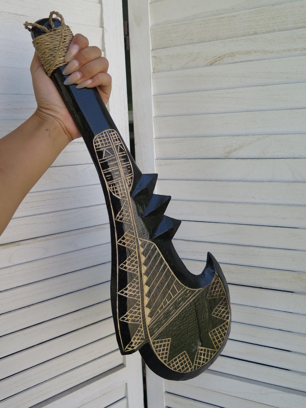 HAWAII Engraved War Weapon
