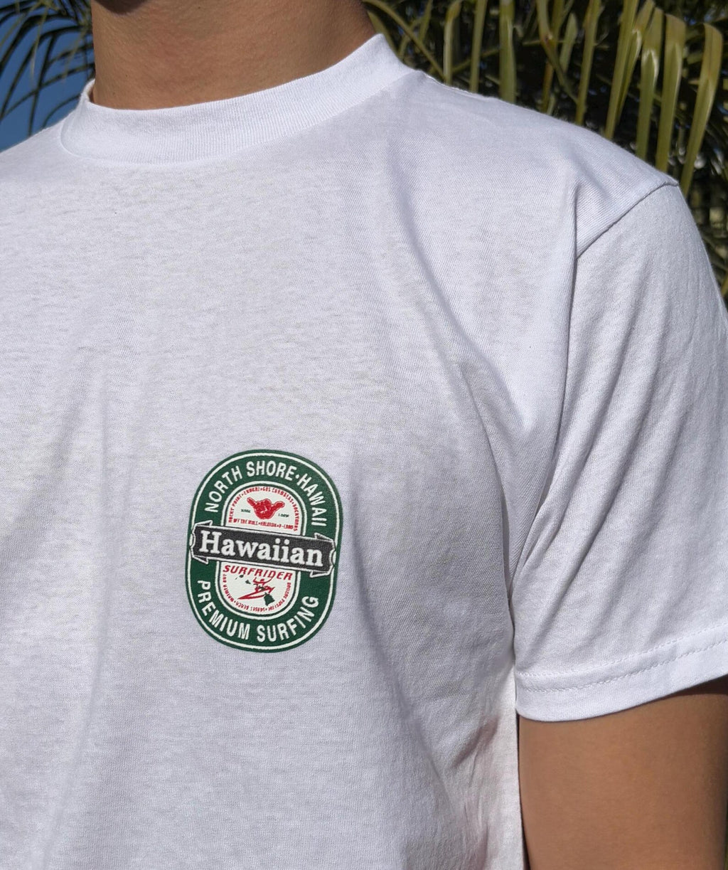 North Shore Heineken Graphic Tee - White