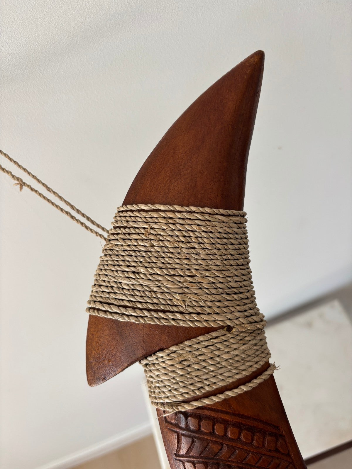 Whale Wood Premium Fish Hook - Brown