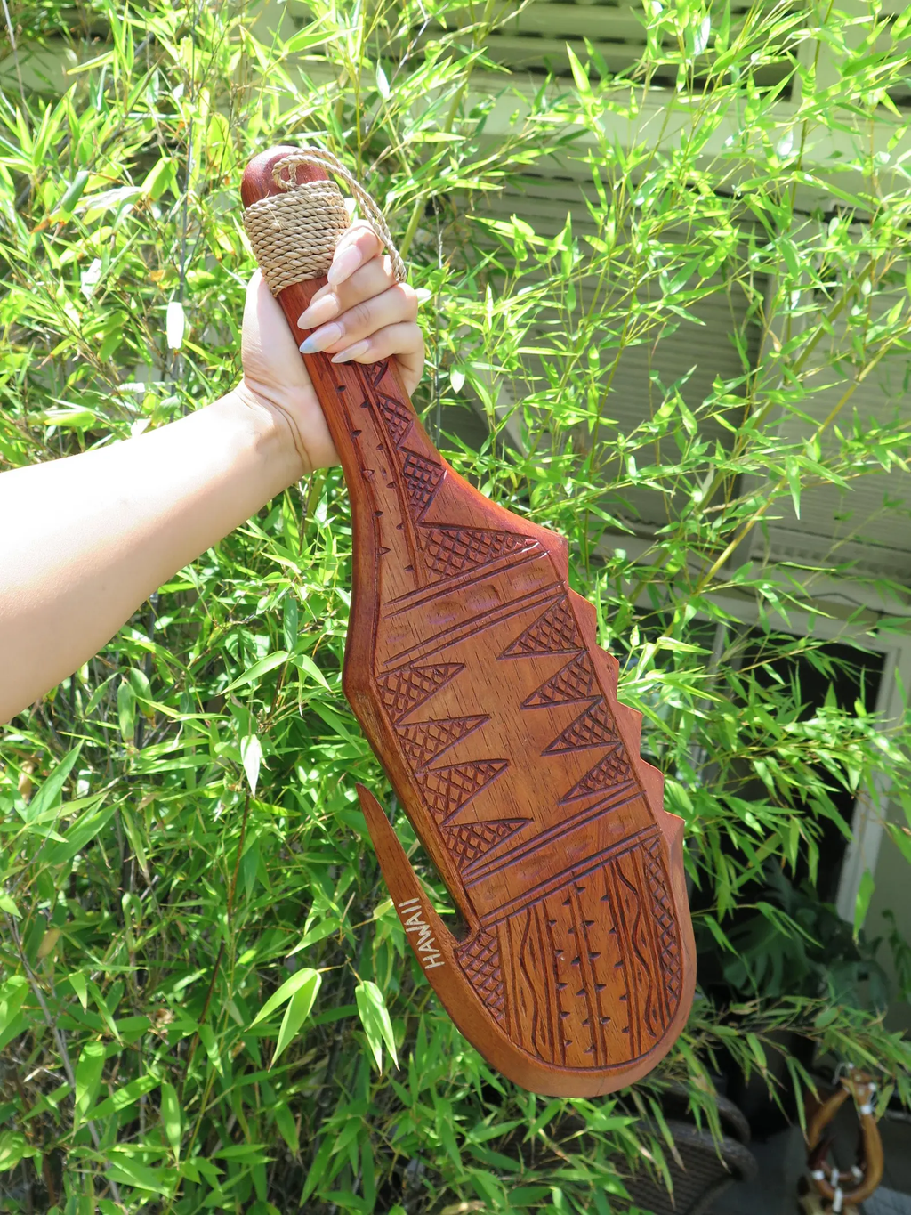 HAWAII Engraved Paddle