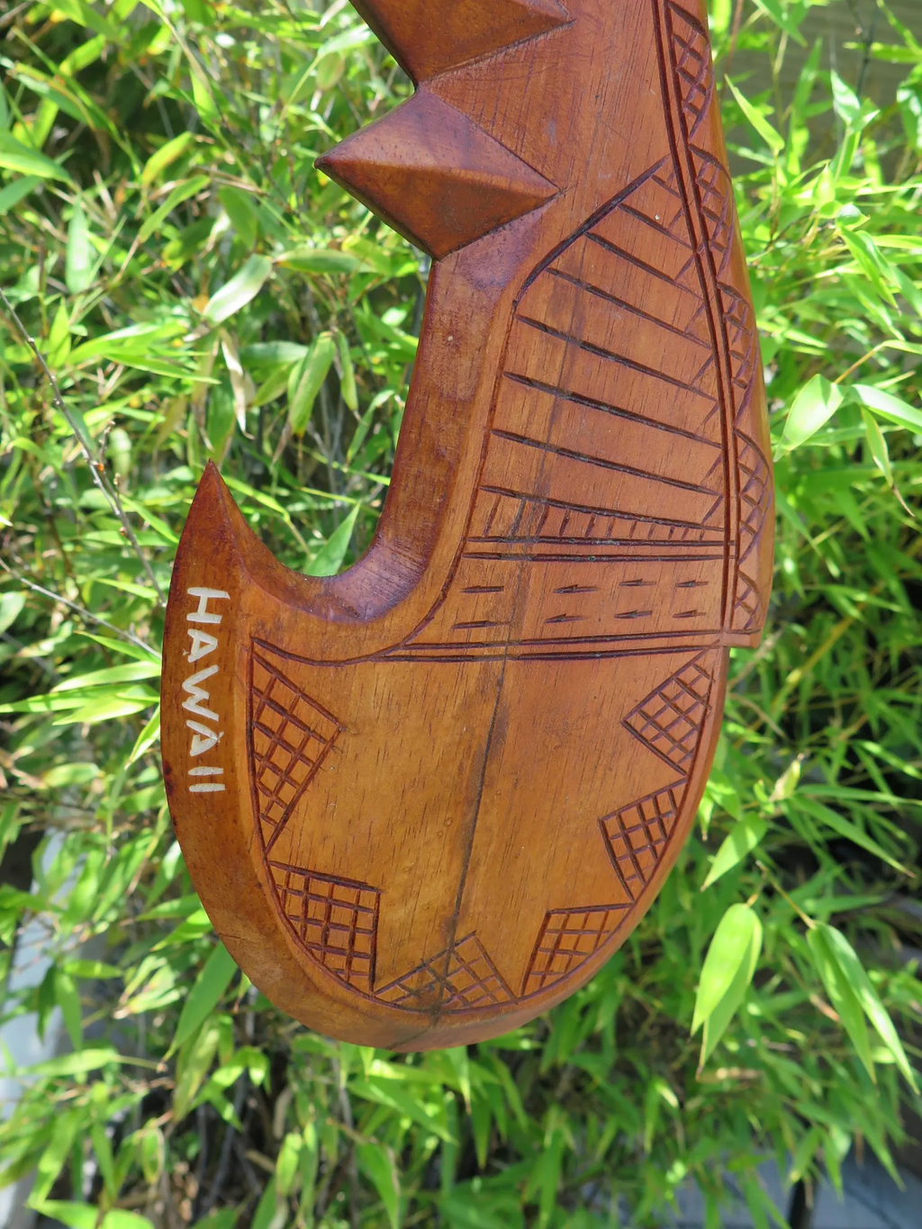 HAWAII Engraved Tribal Paddle