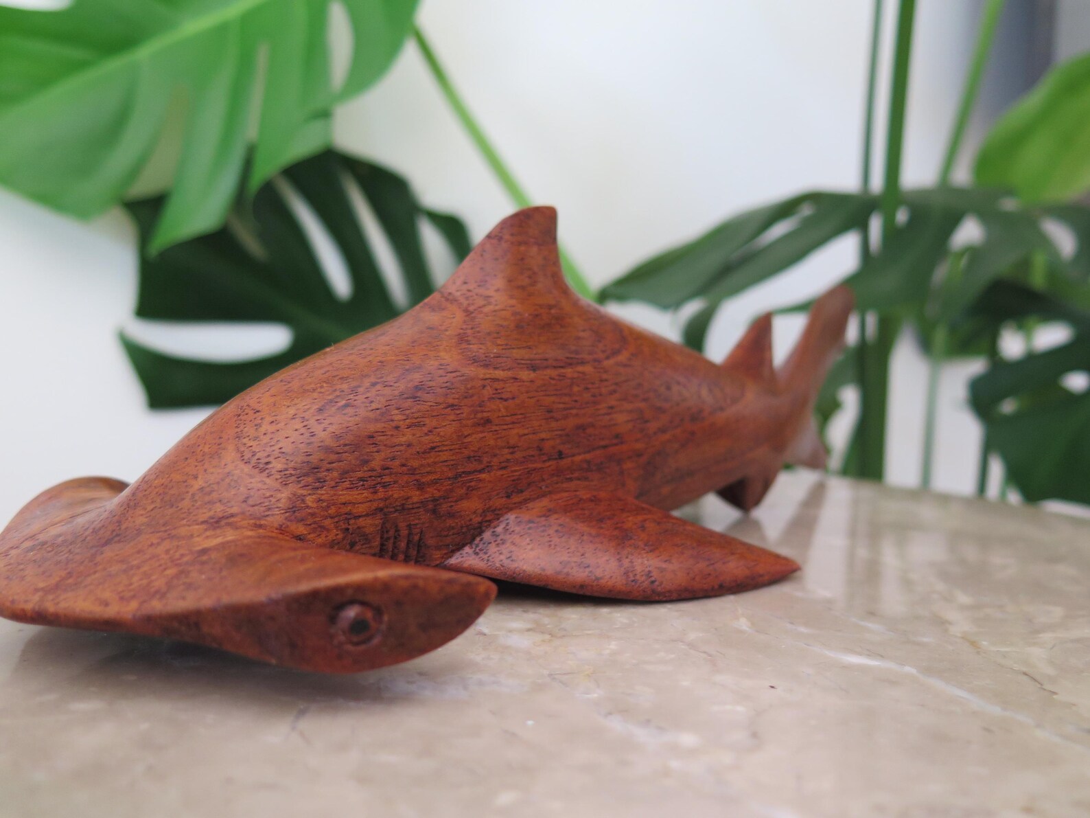 Hammerhead Engraved Statue