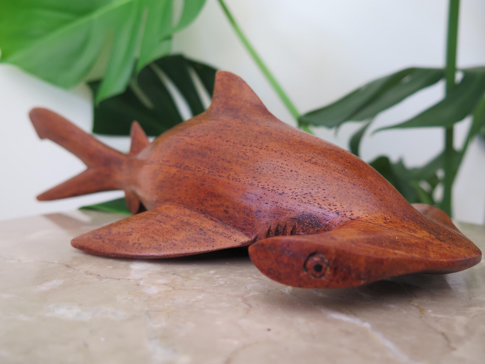 Hammerhead Engraved Statue