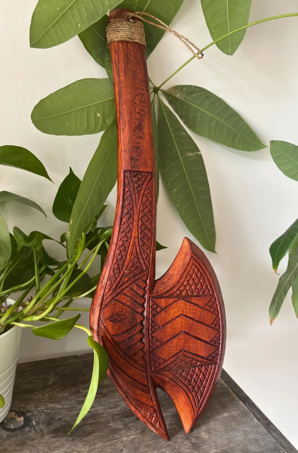 Polynesian Tribal Axe