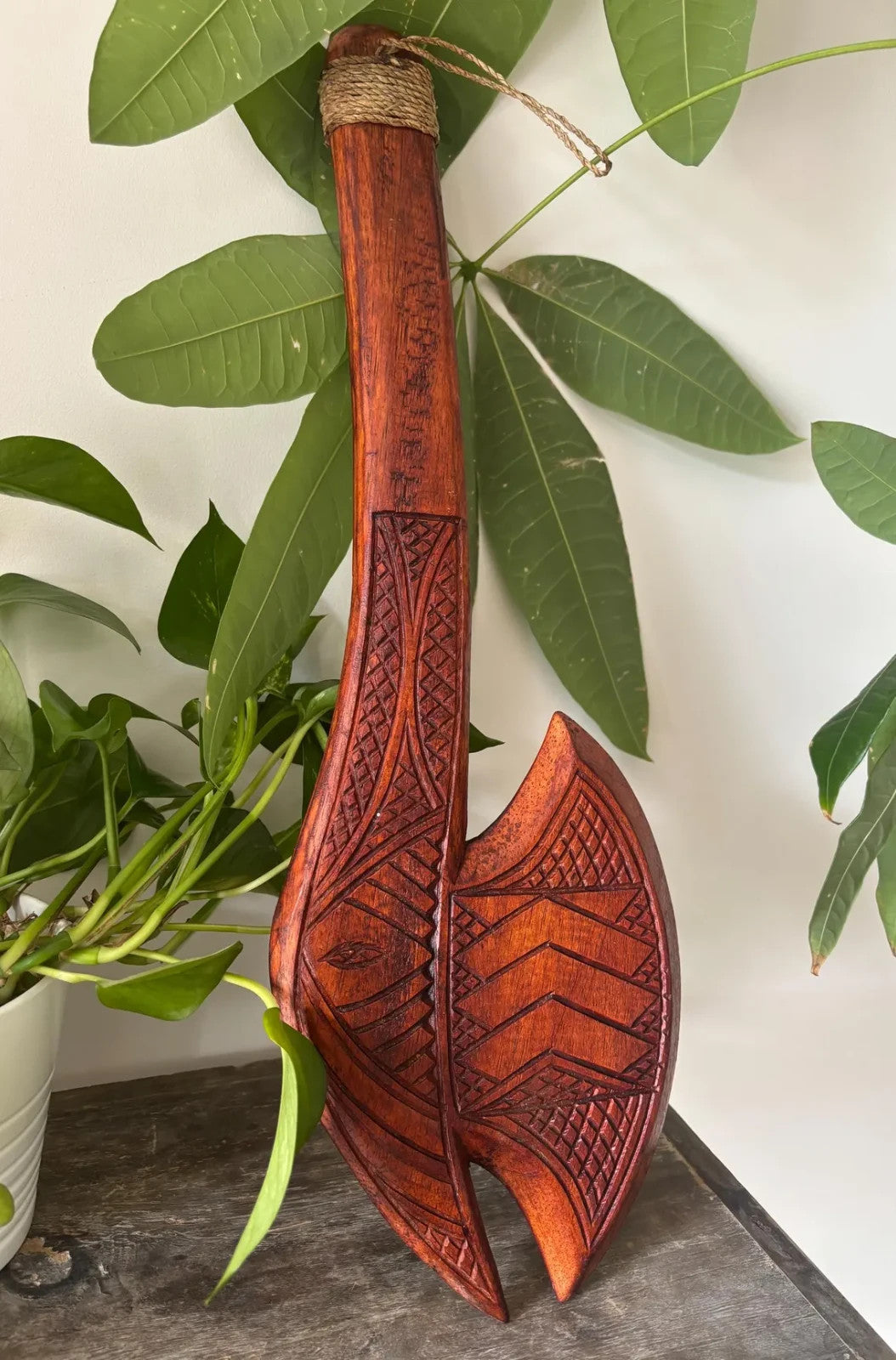 Polynesian Tribal Axe