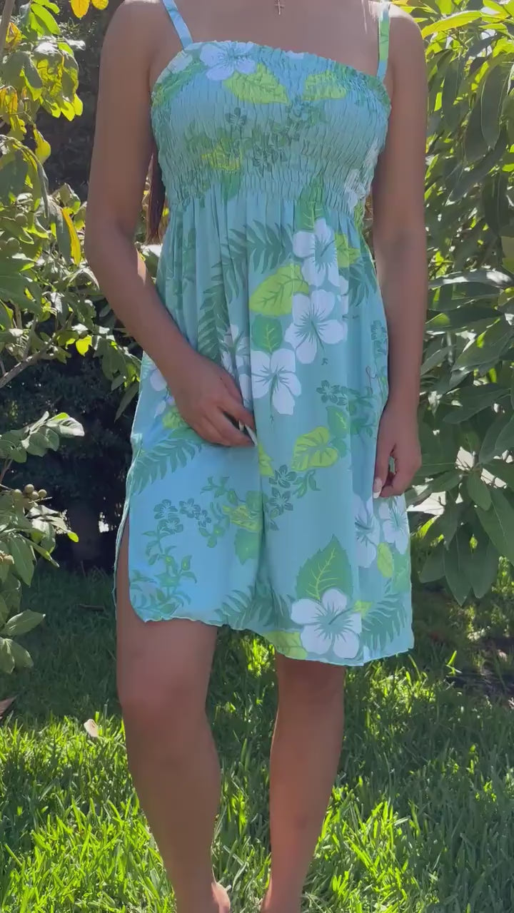 Aulani Sun Dress - Turquoise