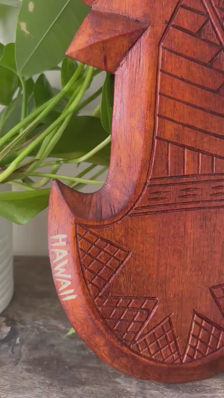 HAWAII Engraved Tribal Paddle