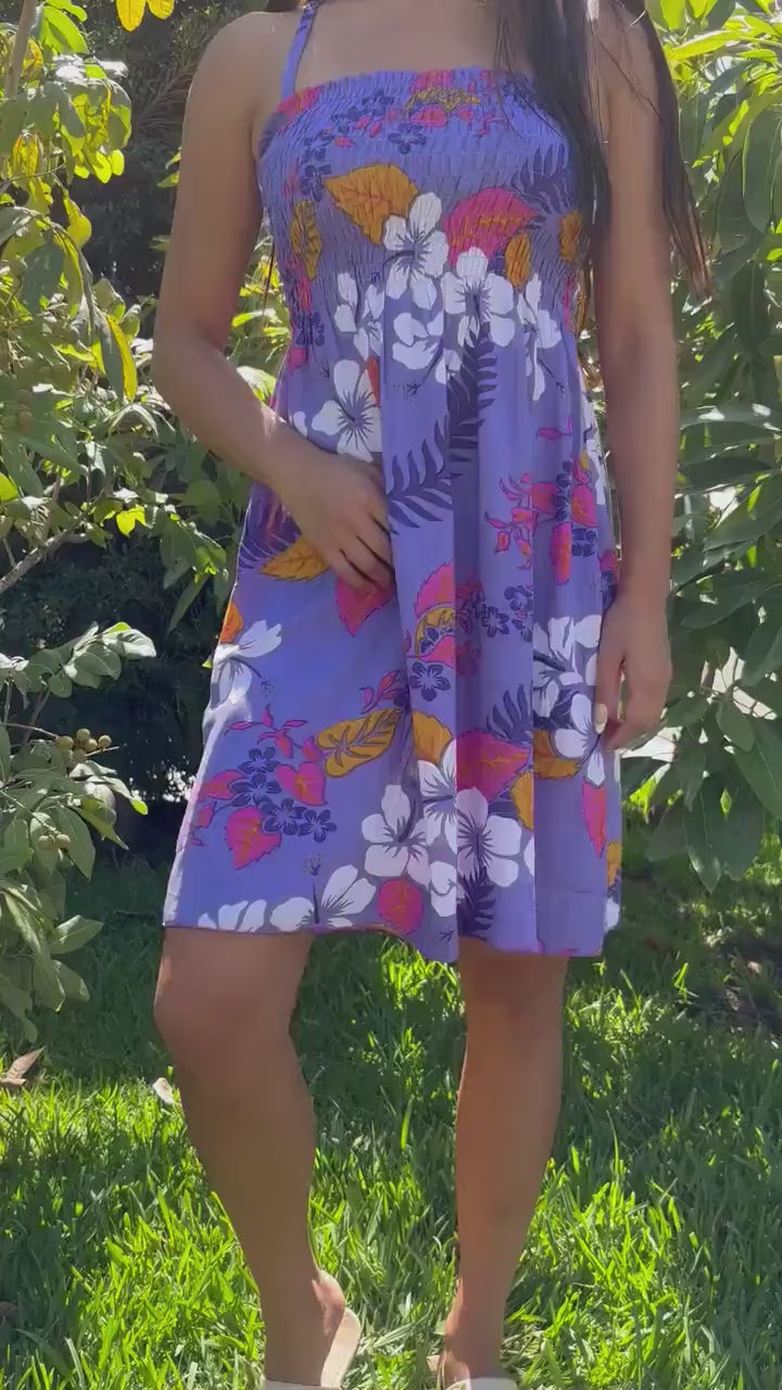 Aulani Sun Dress - Purple