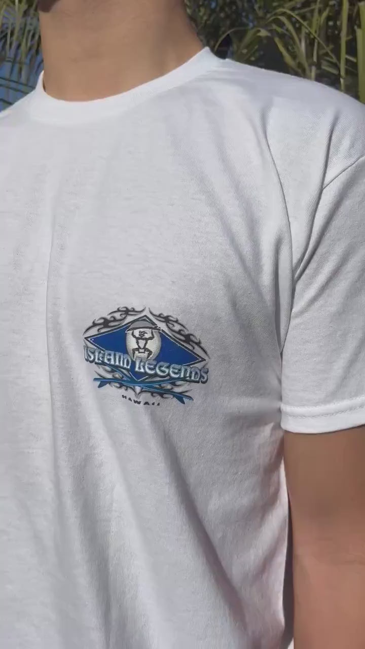 Island Legends Graphic Tee - White
