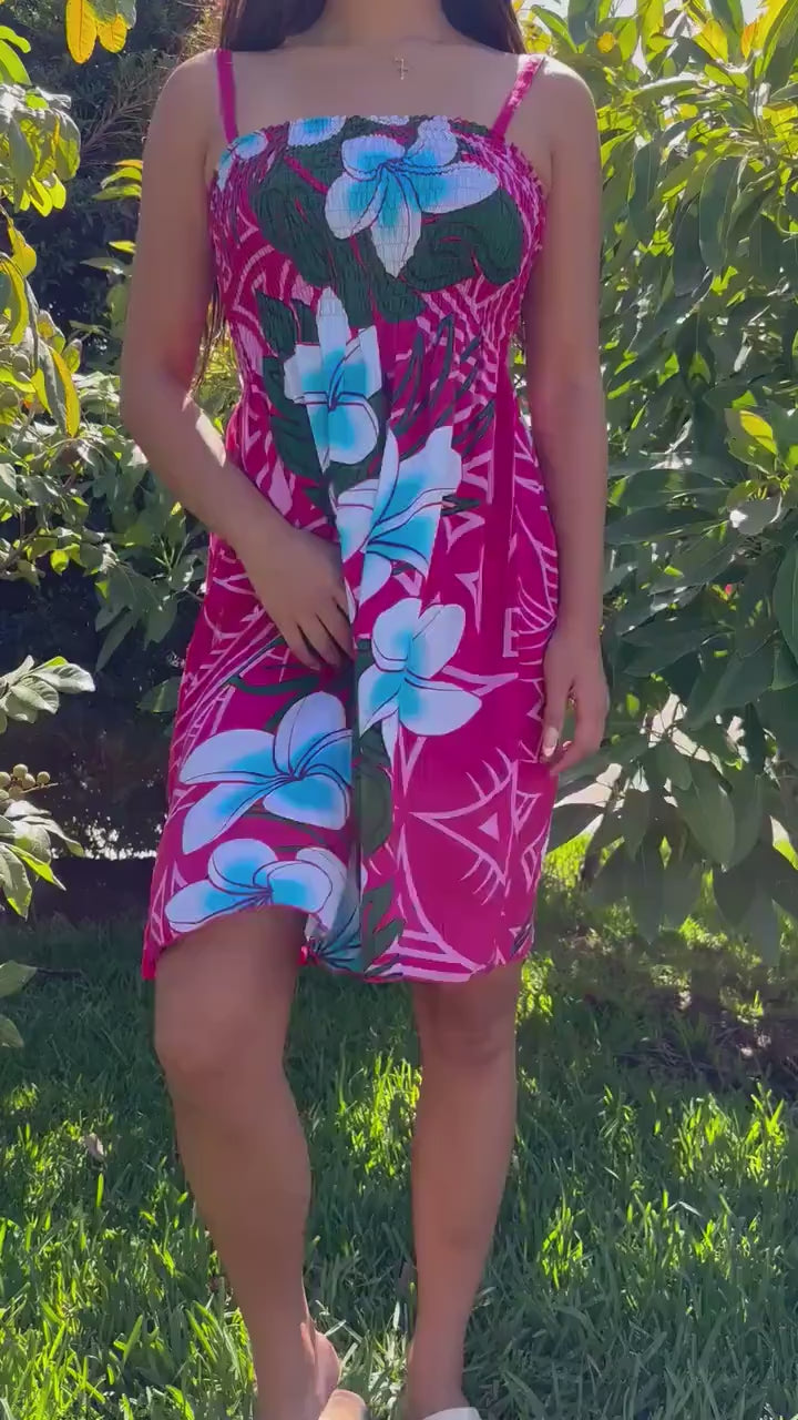 Luana Sun Dress - Pink