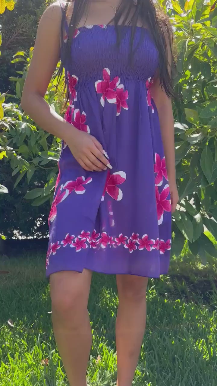Mahina Sun Dress - Purple