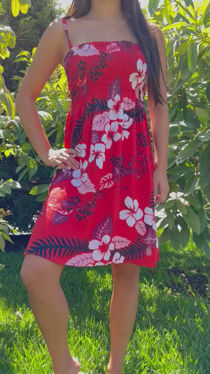 Aulani Sun Dress - Red