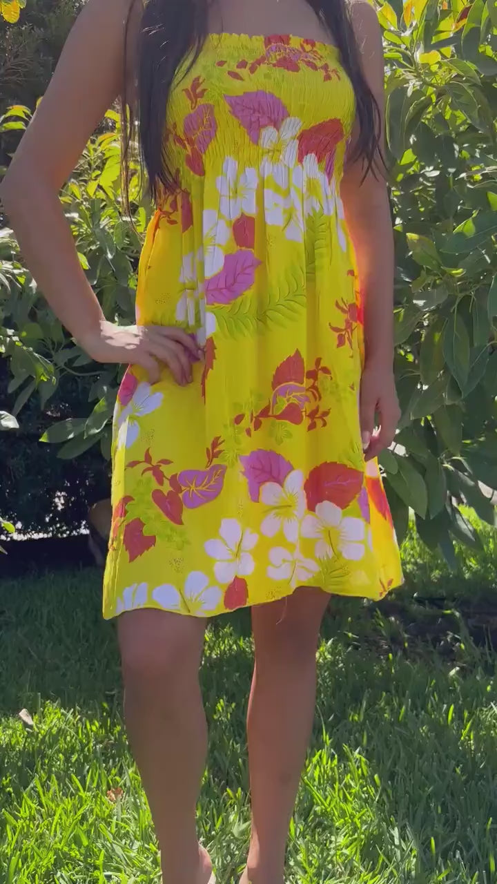 Aulani Sun Dress - Yellow