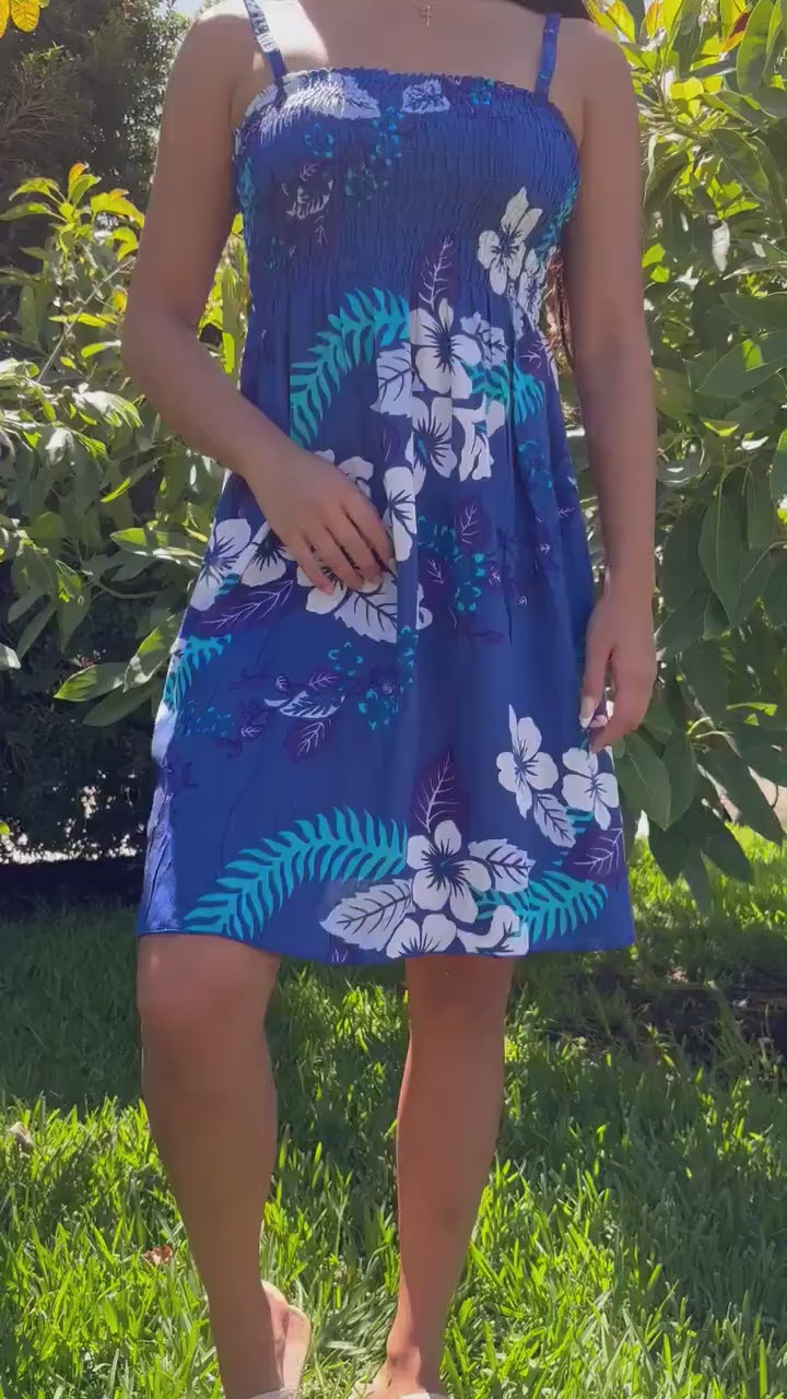 Aulani Sun Dress - Blue