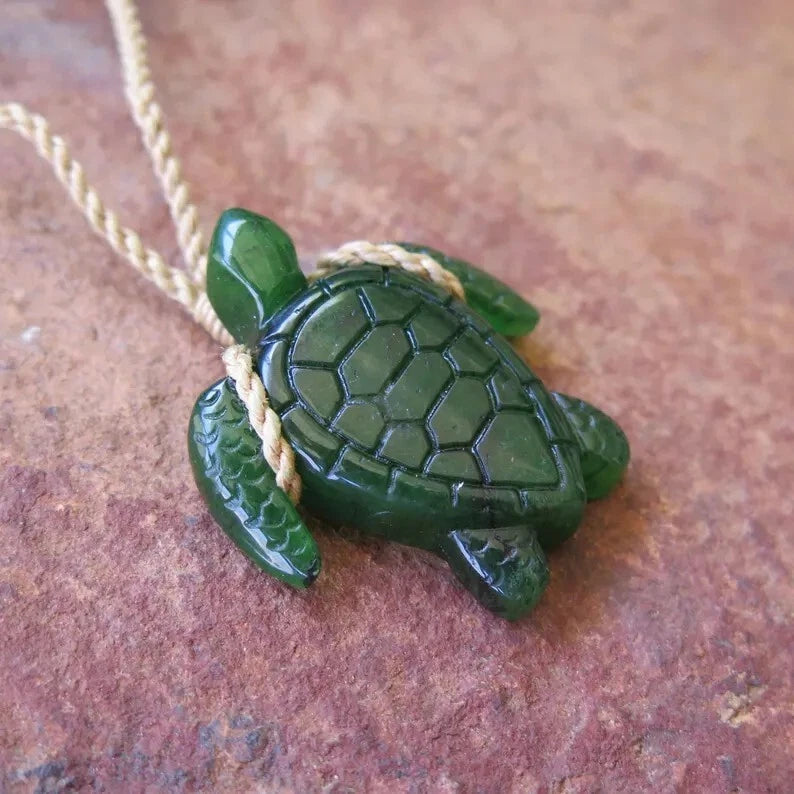 Honu Jade Pendant