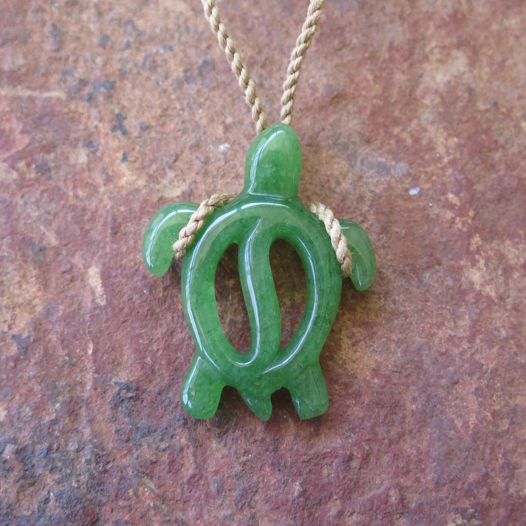 Honu Jade Pendant