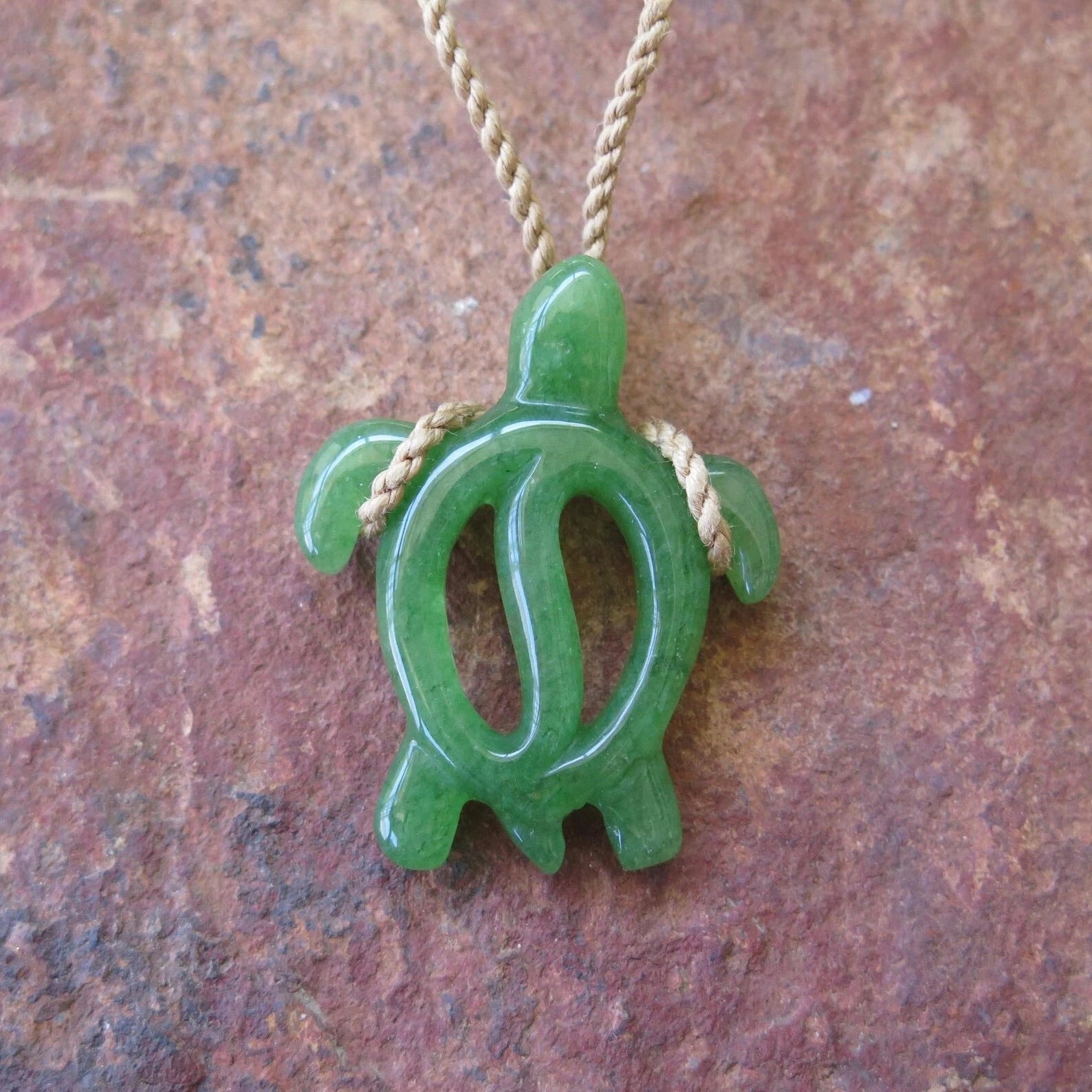 Honu Jade Pendant