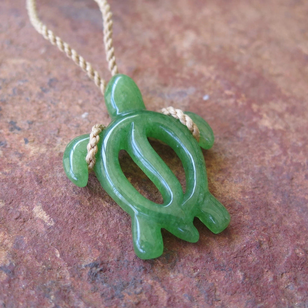 Honu Jade Pendant